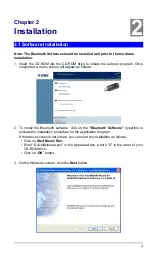 Предварительный просмотр 6 страницы Planet BT-200U User Manual