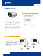 Предварительный просмотр 1 страницы Planet CAM-IR552 Specifications