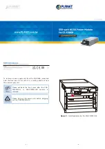 Preview for 2 page of Planet CS6-PWR550-AC Quick Start Manual