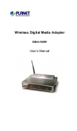 Planet DMA-100W User Manual предпросмотр