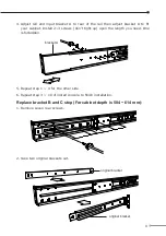 Предварительный просмотр 11 страницы Planet Drawer KVM Console With 17" LCD DKVM-1700 Quick Installation Manual