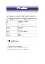 Preview for 4 page of Planet DrView User Manual