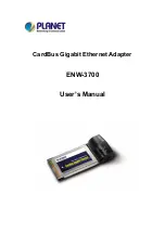 Предварительный просмотр 1 страницы Planet ENW-3700 User Manual