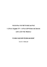 Planet FGSW-1822VHP User Manual preview