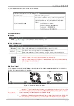 Предварительный просмотр 10 страницы Planet FSD-804PS User Manual