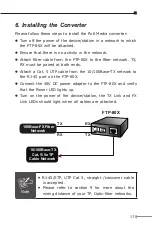 Preview for 14 page of Planet FTP-80X Series User Manual