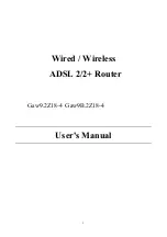 Planet Gaw9.2Z18-4 User Manual предпросмотр