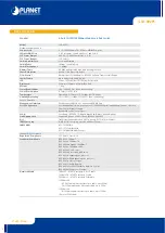 Предварительный просмотр 2 страницы Planet GSD-802PS Datasheet