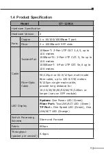 Preview for 9 page of Planet GT-1205A User Manual