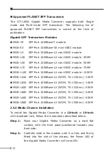 Preview for 18 page of Planet GT-1205A User Manual