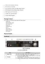 Preview for 8 page of Planet HDVR-1600 User Manual