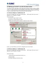 Предварительный просмотр 21 страницы Planet ICA-3200 User Manual