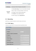 Предварительный просмотр 38 страницы Planet ICA-3250 User Manual