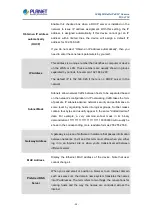 Предварительный просмотр 39 страницы Planet ICA-3250 User Manual