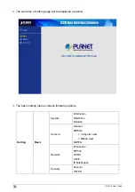 Предварительный просмотр 28 страницы Planet ICA-700 User Manual