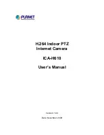 Planet ICA-H610 User Manual предпросмотр