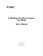 Предварительный просмотр 1 страницы Planet ICA-HM120 User Manual