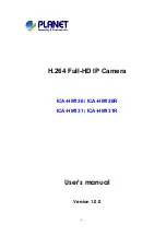 Предварительный просмотр 1 страницы Planet ICA-HM121 User Manual