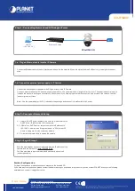 Предварительный просмотр 2 страницы Planet ICA-HM240 Quick Installation Manual