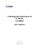 Planet ICA-HM350 User Manual preview