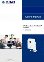 Предварительный просмотр 1 страницы Planet ICA-W8100 User Manual