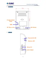 Предварительный просмотр 12 страницы Planet ICA-W8100 User Manual