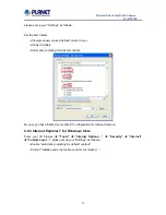 Предварительный просмотр 27 страницы Planet ICA-W8100 User Manual