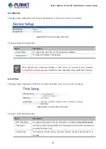Preview for 39 page of Planet ICS-11 Series User Manual