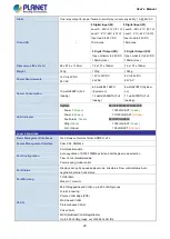 Предварительный просмотр 20 страницы Planet IGS-10020 User Manual