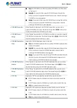 Предварительный просмотр 245 страницы Planet IGS-10020 User Manual