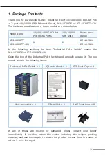 Preview for 3 page of Planet IGS-1020PTF Series User Manual