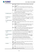 Предварительный просмотр 230 страницы Planet IGS-20040MT User Manual