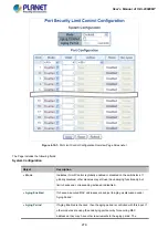 Предварительный просмотр 279 страницы Planet IGS-20040MT User Manual