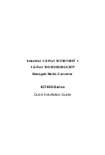 Planet IGT-900 Series Quick Installation Manual preview