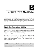 Предварительный просмотр 25 страницы Planet Internet Camera ICA-110 User Manual