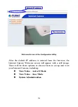 Предварительный просмотр 26 страницы Planet Internet Camera ICA-110 User Manual