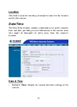 Предварительный просмотр 28 страницы Planet Internet Camera ICA-110 User Manual
