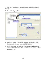 Предварительный просмотр 64 страницы Planet Internet Camera ICA-110 User Manual