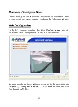 Предварительный просмотр 68 страницы Planet Internet Camera ICA-110 User Manual