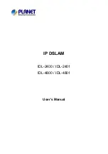 Preview for 1 page of Planet IP DSLAM IDL-2400 User Manual