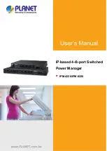 Planet IPM-4220 User Manual предпросмотр