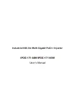 Planet IPOE-171-60W User Manual предпросмотр