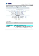 Preview for 27 page of Planet IPX-2500 User Manual