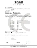 Preview for 141 page of Planet ISW-1022M User Manual