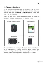 Предварительный просмотр 3 страницы Planet ISW-500T User Manual