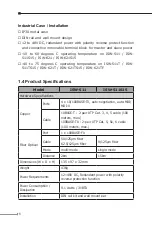 Предварительный просмотр 8 страницы Planet ISW-511 Series User Manual