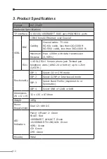 Предварительный просмотр 12 страницы Planet IVC-234GT User Manual