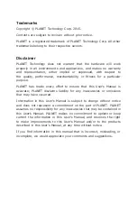 Preview for 2 page of Planet LRP-101C-KIT User Manual