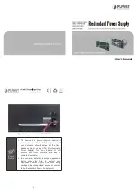 Preview for 2 page of Planet MC-1500R User Manual