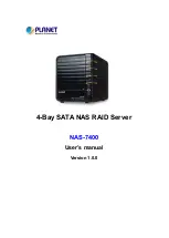 Planet NAS-7400 User Manual preview